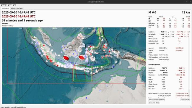 Analisis BMKG Gempa M 6,5 Sumenep Akibat Aktivitas Sesar Aktif Bawah Laut, Ini Wilayah Terdampak