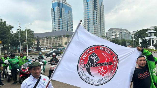 Gabungan Asosiasi Ojol Gelar Demo di Patung Kuda 20 November, Berikut Tuntutannya