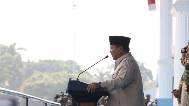 Prabowo: Di Balik Kekuatan TNI, Ada Ketabahan Keluarga Prajurit