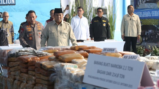 Polri Musnahkan 214,84 Ton Narkoba, GPA: Berhasil Selamatkan 629 Juta Jiwa