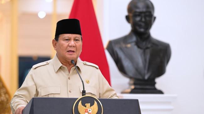 Prabowo: Indonesia Tak Akan Pernah Kalah Selama Pemudanya Jujur dan Setia