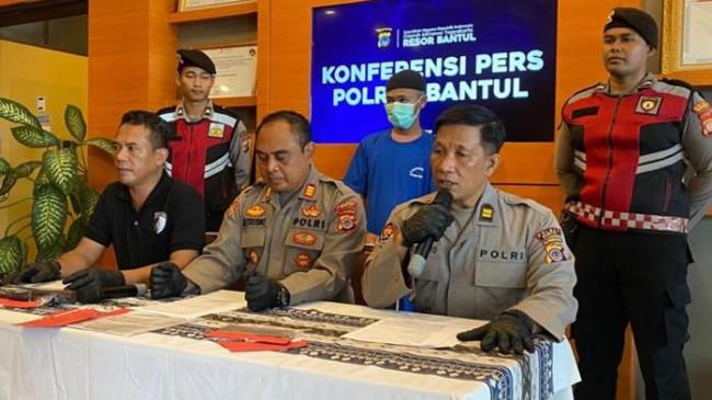 Pria Asal Magelang Curi Motor Milik Teman, Uangnya Habis Dipakai Judi Online