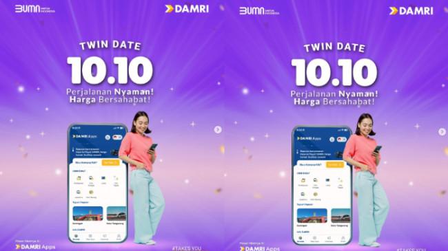 Promo 10.10 Damri: Diskon Tiket 20 Persen untuk Rute AKAP, Simak Syarat dan Cara Klaimnya