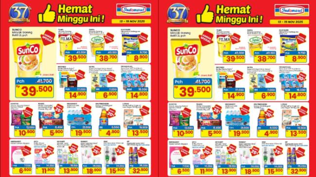 Promo Indomaret, Alfamart, Superindo 19 November: Susu UHT Rp6.900, Minyak Goreng Rp38.700/2 Liter