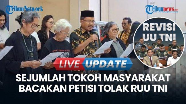 Guru Besar UI Hingga Putri Bung Hatta Bacakan Petisi Tolak RUU TNI ...