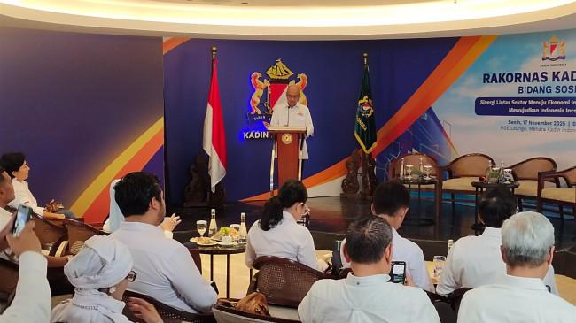 Rakornas Kadin Tekankan Peran Dunia Usaha Dorong Kesejahteraan Sosial