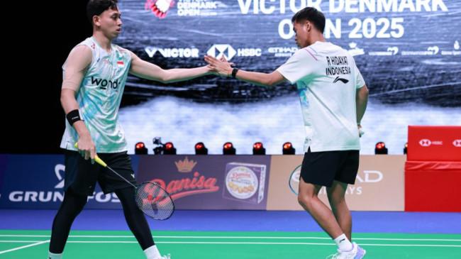 Jadwal Badminton Hylo Open 2025 Hari Ini: Rian/Rahmat dan Sabar/Reza Bertanding