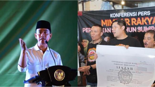 Prabowo Diklaim Sudah Tahu Gibran Tak Lulus SMA, Rismon Minta Wapres Dimakzulkan