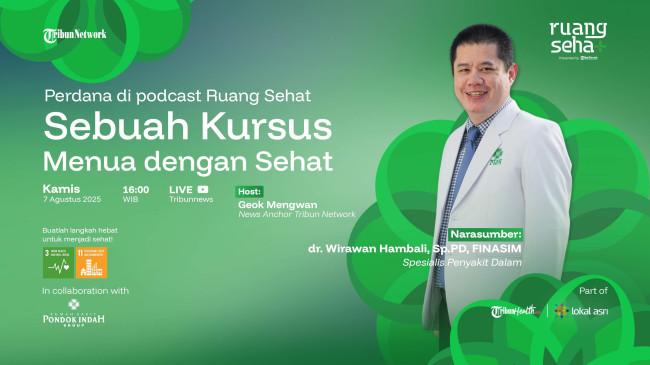 Kiat Sehat Sampai Tua di Podcast Ruang Sehat bersama RSPI