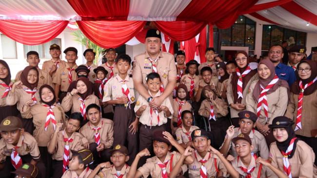 Bupati dan Kwarcab Bogor Raih Penghargaan dari Gerakan Pramuka Jawa Barat