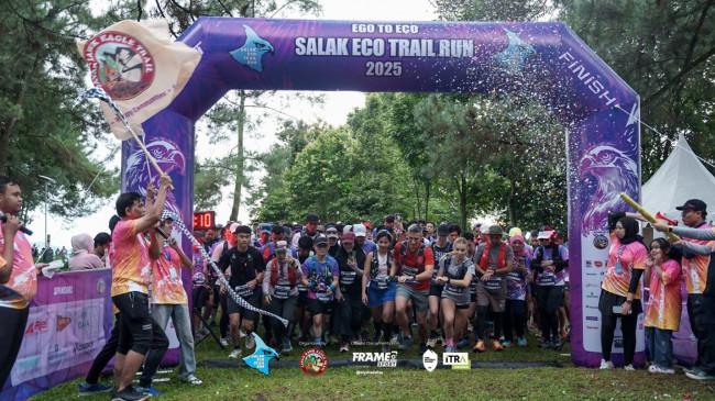 SALAK ECO TRAIL RUN 2025 “Ego to Eco”: Ajak Penggiat Olahraga Alam Peduli Pelestarian Lingkungan