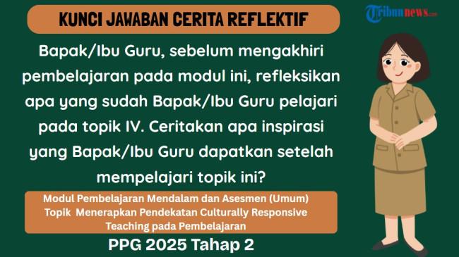 Sebelum Mengakhiri Pembelajaran, Refleksikan Apa yang Sudah Bapak/Ibu Guru Pelajari pada Topik IV