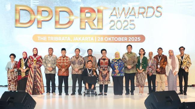 Sultan Najamudin Ingin DPD Award Jadi Momentum DPD RI Tangkap Potensi dan Inspirasi dari Daerah