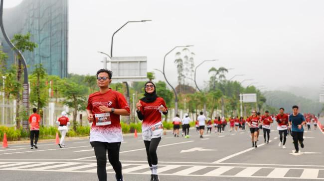 Ribuan Pelari Meriahkan Swissotel Nusantara Anniversary Run 2025 di IKN