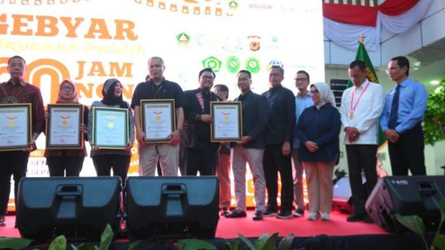 TASPEN Raih Rekor MURI Lewat Layanan Publik Nonstop 80 Jam di Kabupaten Bogor