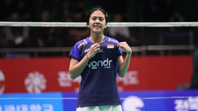 Perjuangan Ni Kadek Dhinda Lolos Semifinal Korea Masters 2025: Kedua Pahanya Sempat Kram