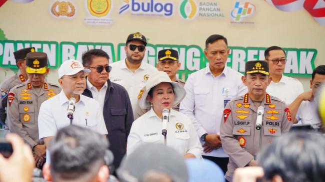 Tahun Ini Pemerintah Setop Impor Beras, Titiek Soeharto Acungkan Jempol ke Prabowo