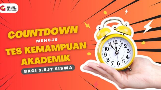 Countdown Menuju TKA bagi 3,5 Juta Siswa
