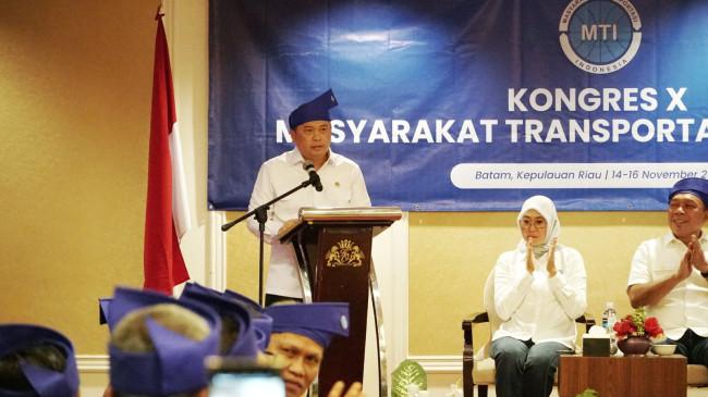 Ada Lima Prioritas Transportasi, Menhub Dudy Ajak MTI Perkuat Sinergi