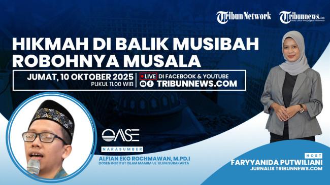 Talkshow OASE 10 Oktober 2025: Hikmah Dibalik Musibah Robohnya Musala