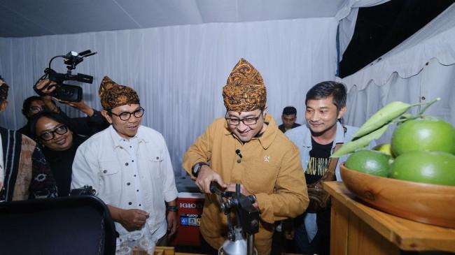 Hadiri Produk Lokal Fest 7, Teuku Riefky Sebut Kreativitas Bisa Jadi Tulang Punggung Ekonomi
