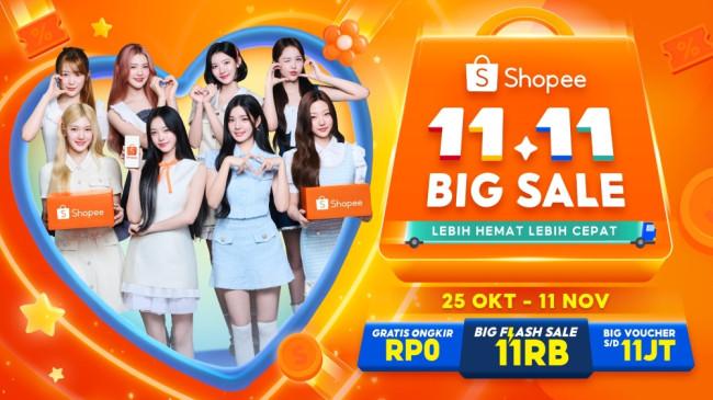 Kolaborasi Shopee X Hearts2Hearts Hadirkan Energi Baru di Tengah Euforia 11.11 Big Sale