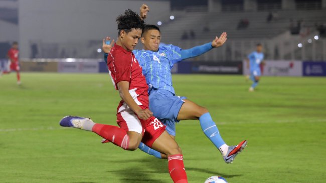 Hasil Akhir Timnas Indonesia U23 vs India: Terbentur Tembok Tebal, Garuda Muda Tumbang