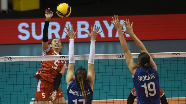 Hasil Akhir Semifinal Voli Asian Youth Games 2025 Putri: Indonesia Lolos Final, Bungkam Thailand 3-0