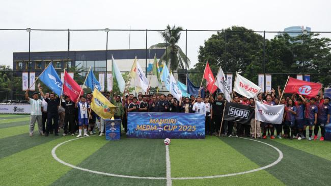 Turnamen Mandiri Media Cup 2025 Resmi Bergulir: Sajikan Pameran Foto Timnas Indonesia