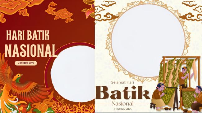 50 Link Twibbon Hari Batik Nasional 2025, Lengkap dengan Cara Mudah Unggah di Media Sosial