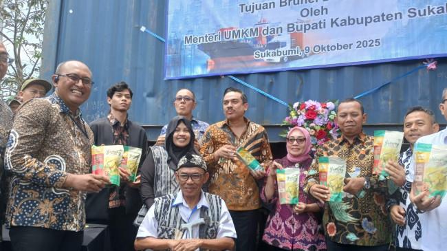 Ekspor Perdana Dihadiri Menteri Maman, Produk UMKM Difabel Binaan Pertamina Tembus Pasar Brunei