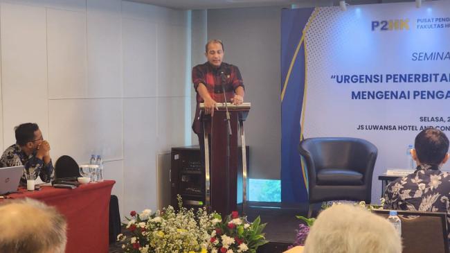 Kemasan Rokok Polos Belum Final, Wamenkum Ingatkan Regulasi Harus Lewat Harmonisasi