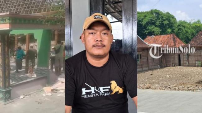 Suami di Sragen Robohkan Rumah usai Lihat Istri Selingkuh di Ruang Tamu, Dikhianati Teman Sendiri