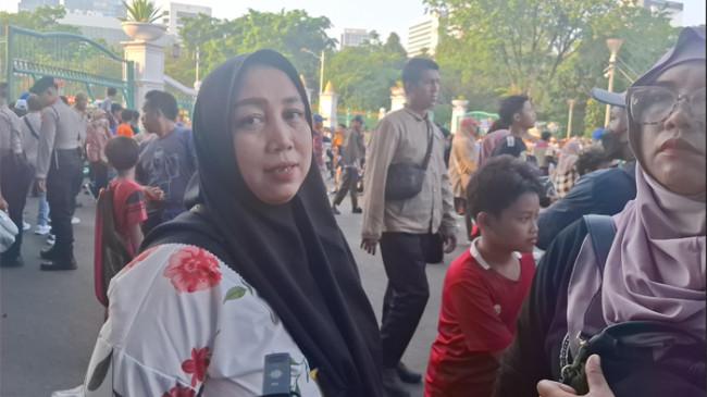 Cerita Yayah Tersesat Saat Hendak Saksikan Sang Anak Korps Kadet Tampil di Depan Presiden Prabowo