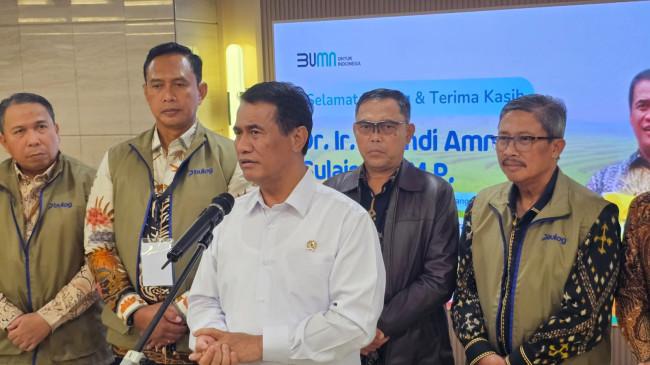 Amran Sulaiman Wanti-wanti Bulog di 2026 Stok Beras Bakal Tembus 6 Juta Ton, Gudang Harus Disiapkan