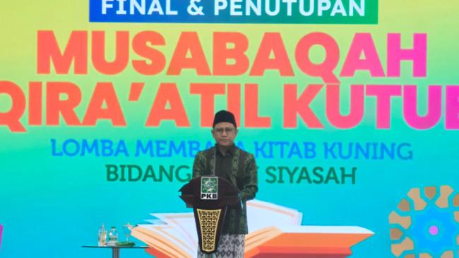 Sebut Nama Gus Dur, Cak Imin Ingatkan Peran Pesantren dalam Memperkuat Demokrasi