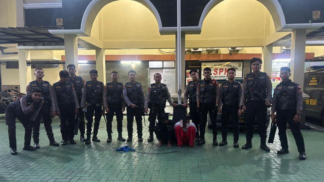 Patroli Presisi Bubarkan Rencana Tawuran di Sawah Besar, Celurit Disita