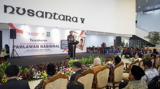 Tidak Ada Perwakilan Keluarga Gus Dur saat Fraksi PKB Syukuran Gelar Pahlawan, Tak Diundang?