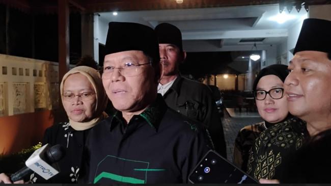 Ekspresi Mardiono Saat Ditanya Bakal Ajak Gus Romy dan Agus Suparmanto Jadi Pengurus DPP PPP
