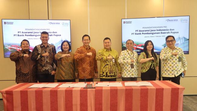 Jasindo Gandeng BPD Papua, Perluas Perlindungan Asuransi ke Timur Indonesia
