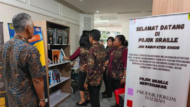 Langkah Inovatif JDIH Pemkab Bogor Hadirkan Layanan yang Inklusif Jadi Inspirasi JDIH Mimika