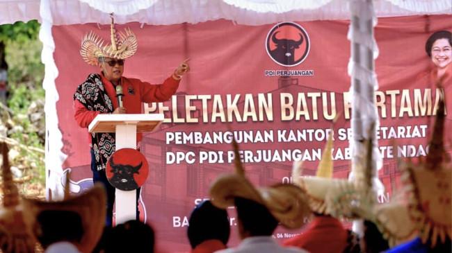 PDIP Bangun Markas Partai di 4 Titik Terluar Indonesia, Rote Ndao Jadi Geostrategis Baru