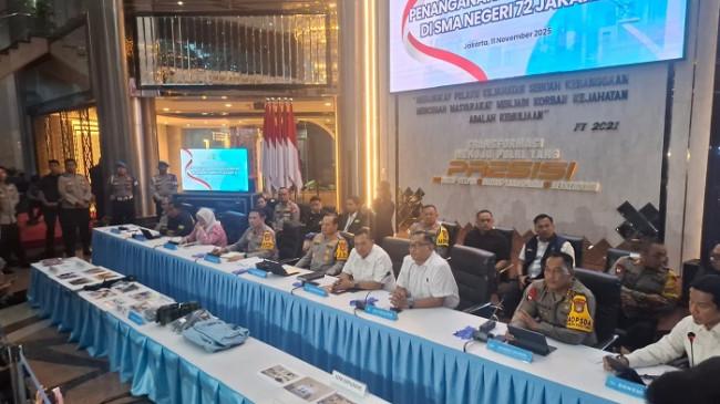 Kapolda Metro Jaya Sebut Terduga Pelaku Ledakan di SMAN 72 Jakarta Dikenal Sebagai Pribadi Tertutup