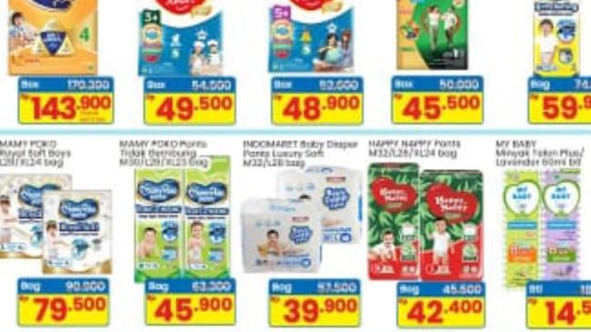 Promo Indomaret, Superindo, dan Alfamart 15 Oktober 2025: Popok Mamy Poko Pants Cuma Rp45.500