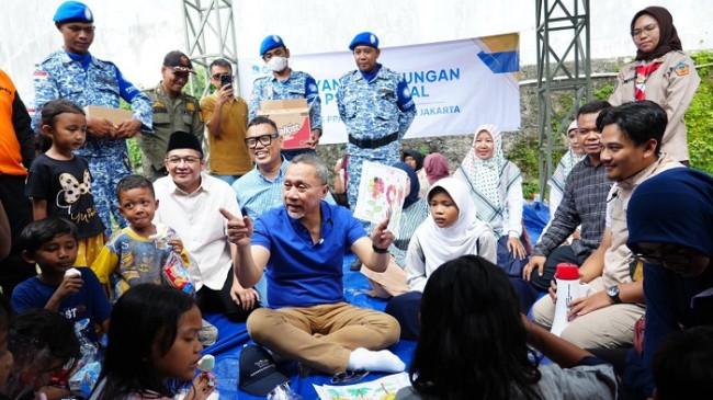Zulhas Tinjau Korban Kebakaran di Pancoran Jaksel, Singgung Pentingnya Solidaritas Kemanusiaan