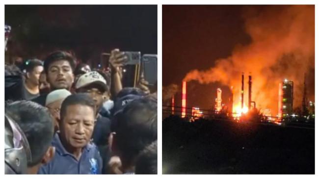 Warga Protes Kilang Minyak Pertamina di Dumai Sering Kebakaran: Jika Meledak Semua Gimana?