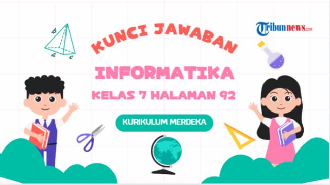Kunci Jawaban Informatika Kelas 7 Halaman 92 Kurikulum Merdeka Edisi Revisi: Ayo, Renungkan