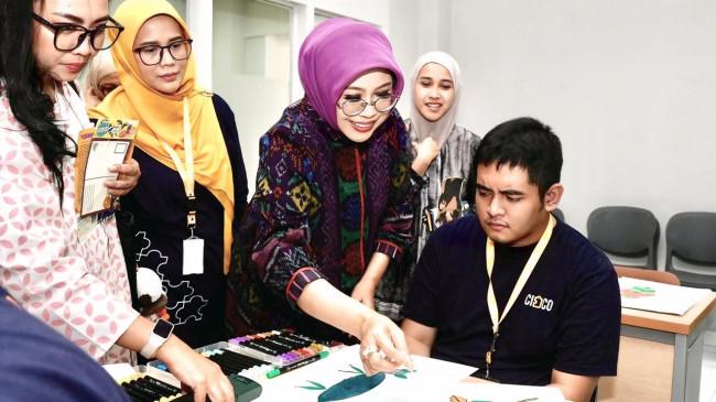 DWP Kemensos Dorong Pemberdayaan Disabilitas lewat Kunjungan ke Cimahi