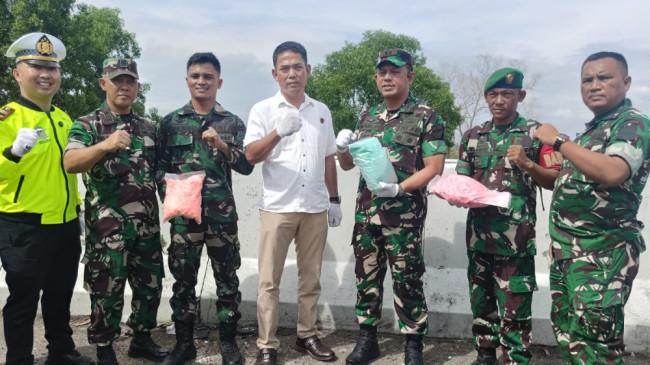 Dandim 0411/KM Ungkap Kronologi Penemuan Tas Berisi Ekstasi Berawal dari Kecelakaan Mobil
