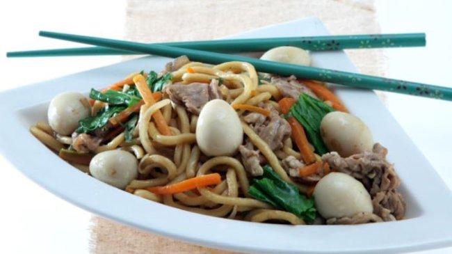 Resep Mi Goreng Sukiyaki, Inspirasi Hidangan Tahun Baru Imlek